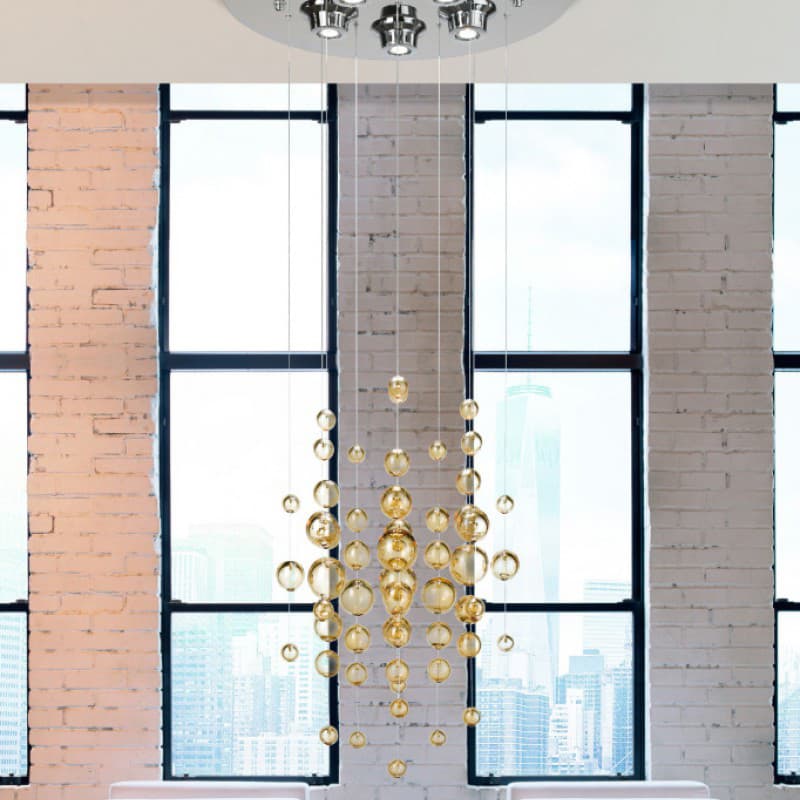 Подвесной светильник OR ILLUMINAZIONE 1022 CR AMBRA