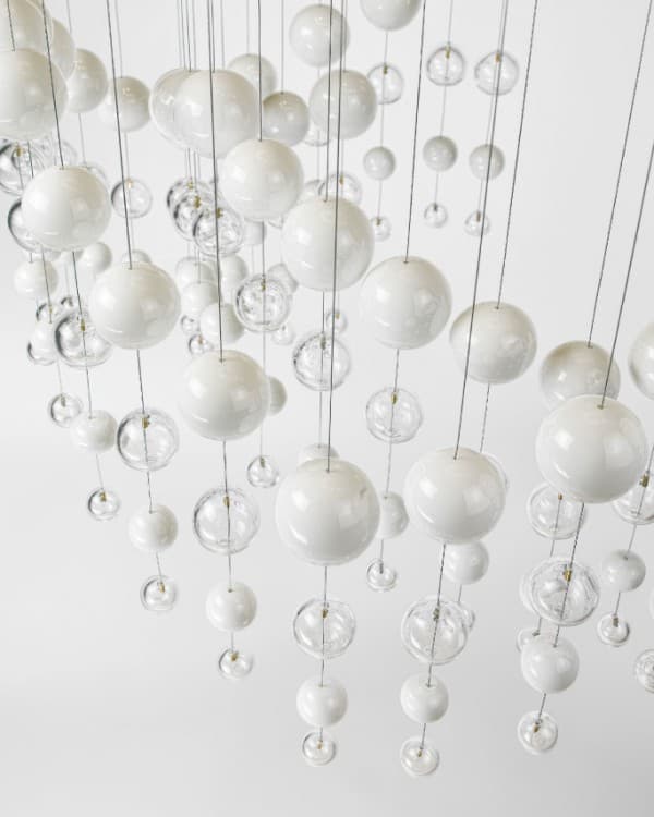 Подвесной светильник OR ILLUMINAZIONE 1024 CR CRISTALLO BIANCO OR ILLUMINAZIONE