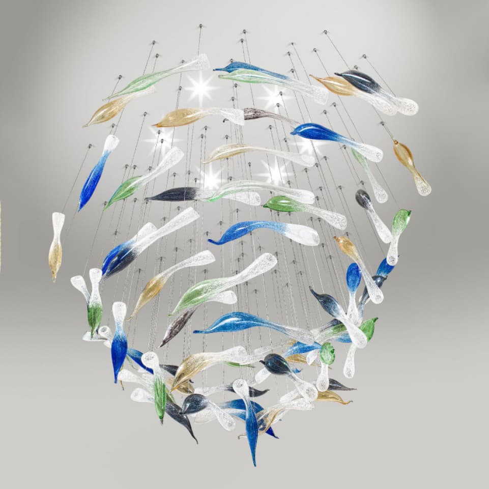 Подвесной светильник OR ILLUMINAZIONE Delfini