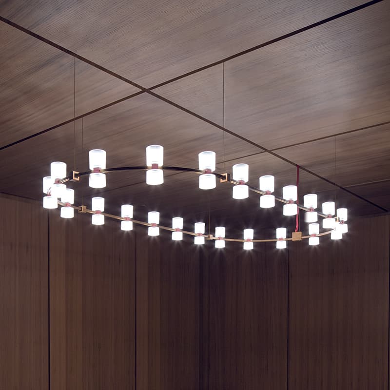 Подвесной светильник Viabizzuno royal chandelier Viabizzuno