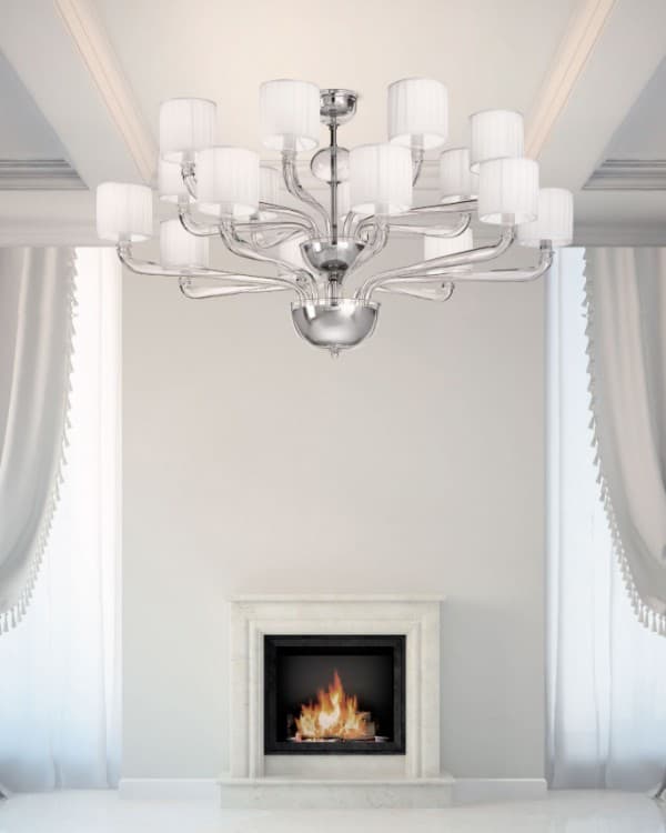 Люстра OR ILLUMINAZIONE 1009/8+8 PA CR CRISTALLO OR ILLUMINAZIONE