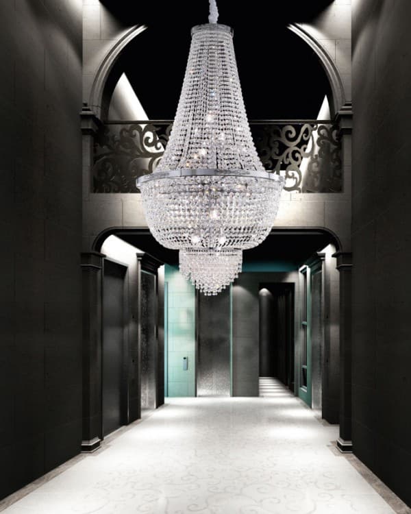 Люстра OR ILLUMINAZIONE 479/80 CR ASF OR ILLUMINAZIONE