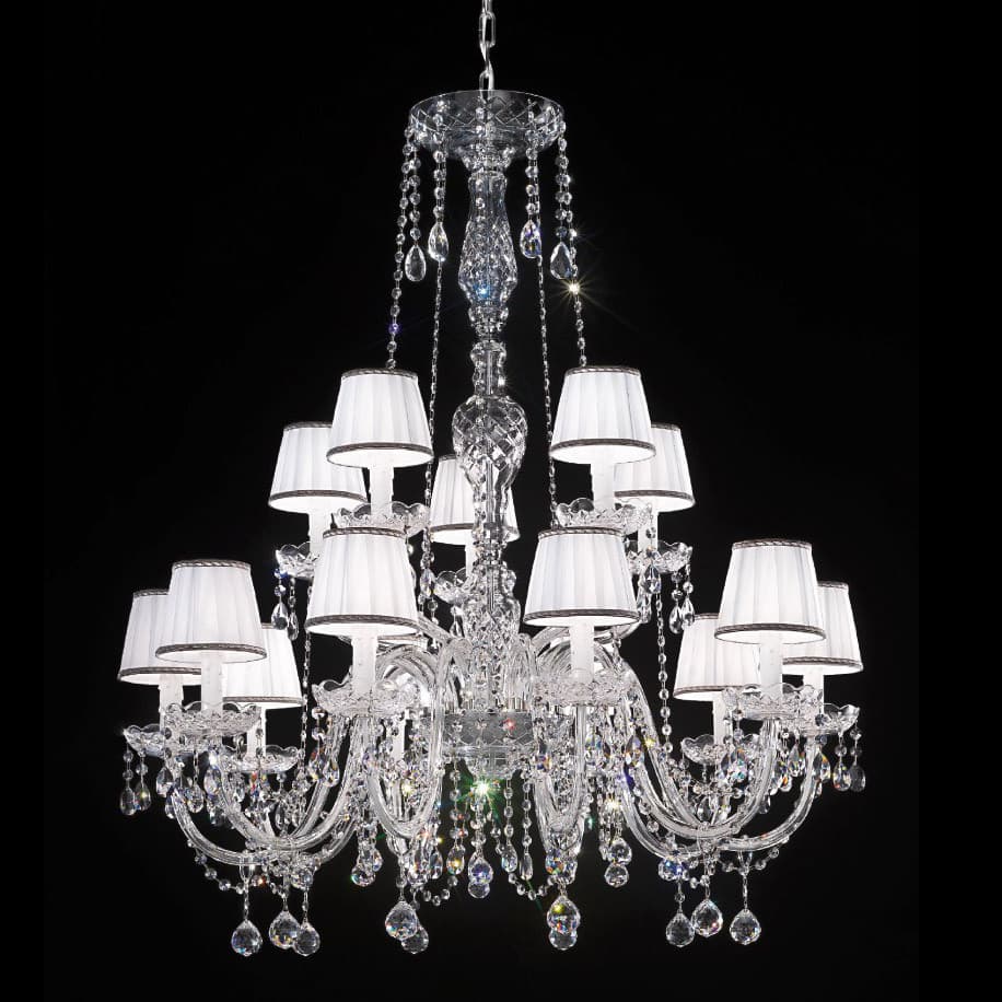 Люстра OR ILLUMINAZIONE 468/10+5 PA CR ASF OR ILLUMINAZIONE