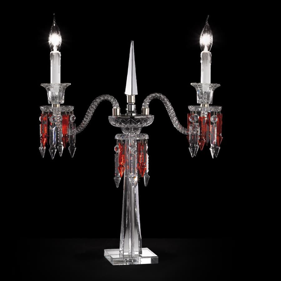 Настольная лампа OR ILLUMINAZIONE 474/FL2 CR MIX ROSSO OR ILLUMINAZIONE