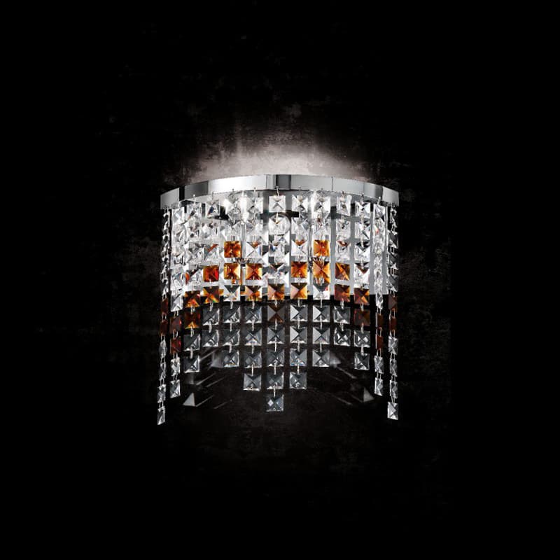 Бра OR ILLUMINAZIONE 650/A CR ASF TRASP. AMBRA