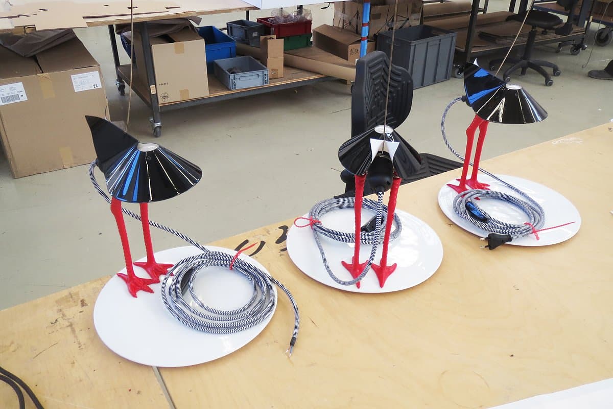 Настольная лампа Ingo Maurer Bibibibi Ingo Maurer