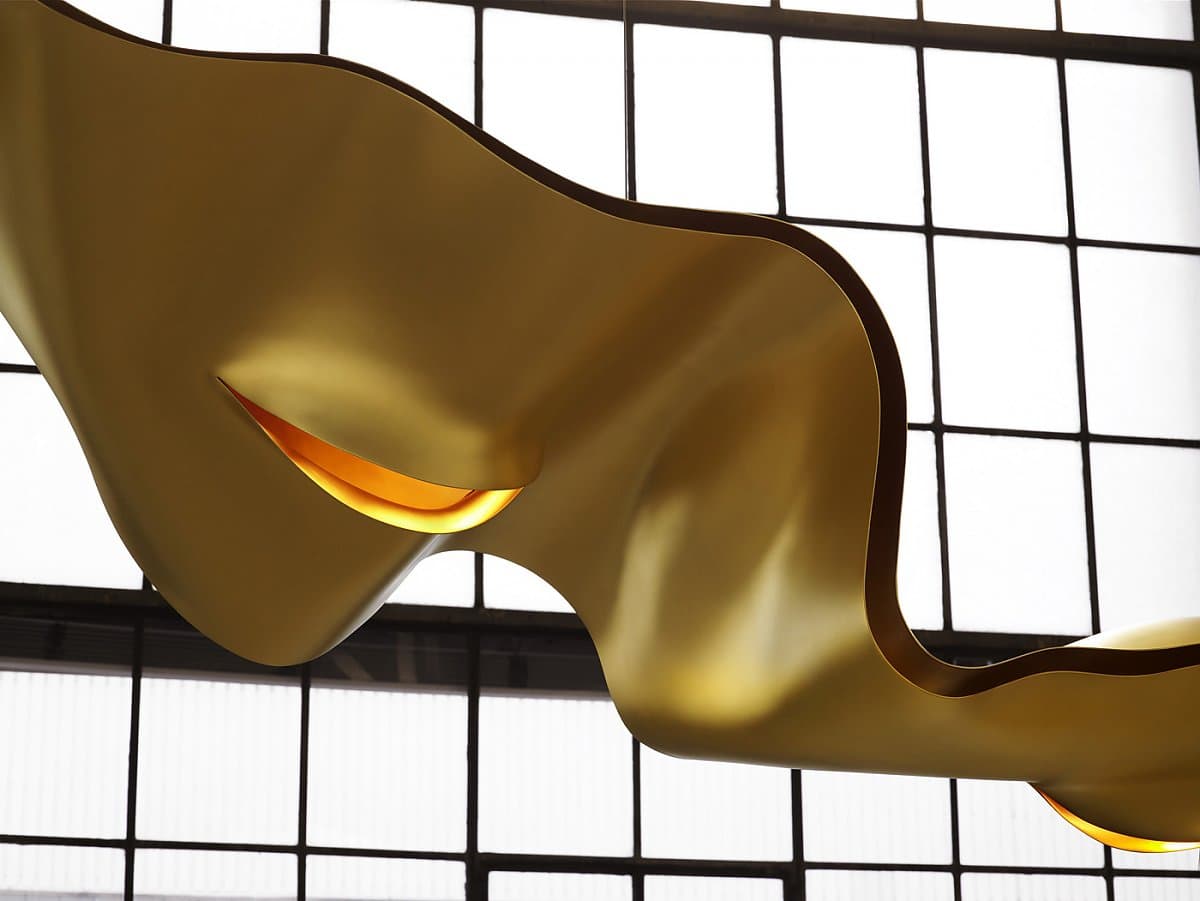 Подвесной светильник Ingo Maurer Golden Ribbon Ingo Maurer