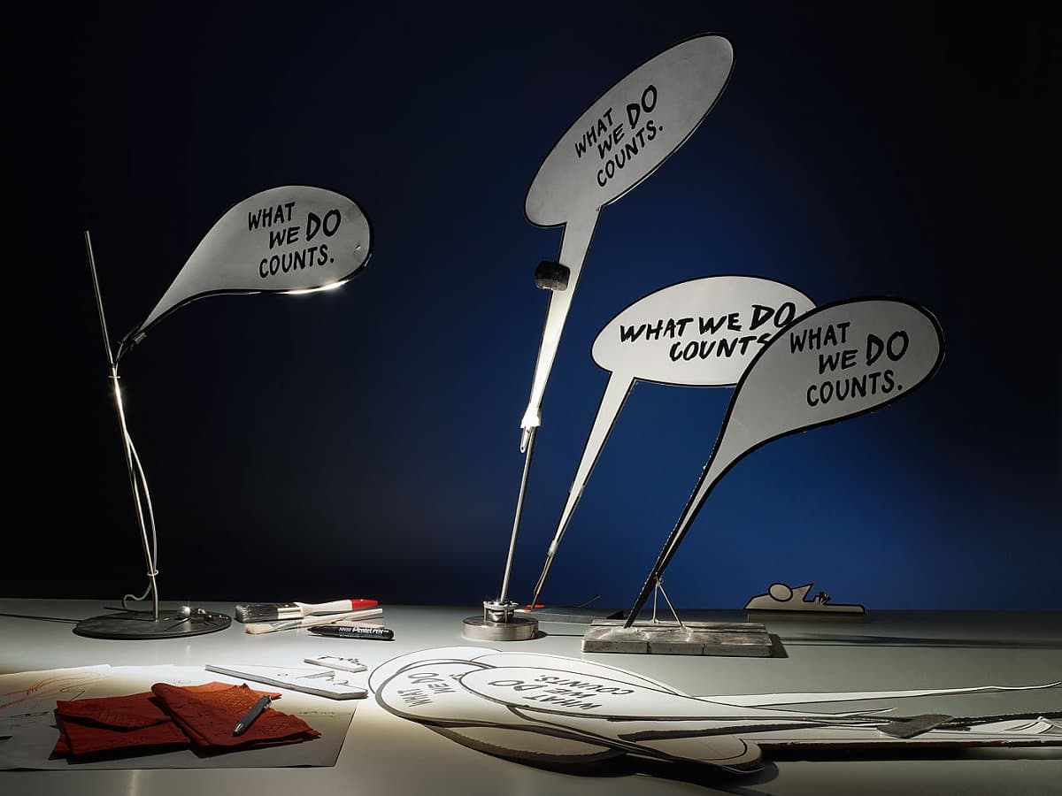 Настольная лампа Ingo Maurer What We Do Counts Ingo Maurer