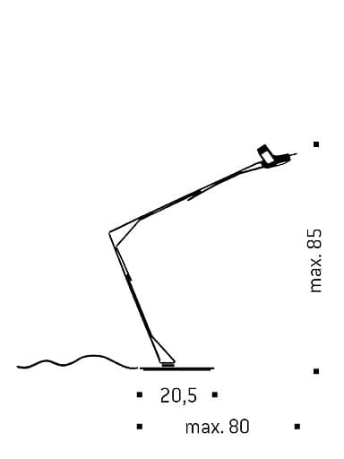 Настольный светильник Ingo Maurer Zak Zarak Ingo Maurer