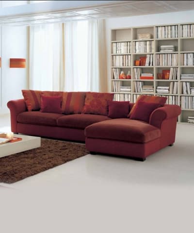 Berloni BUTTERFLY Divano + Chaise Lounge