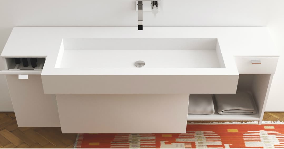 Moma Design Slide 350 wood basin