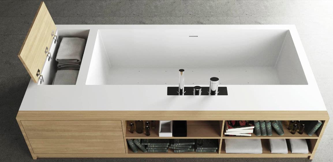 Moma Design Tank square wood