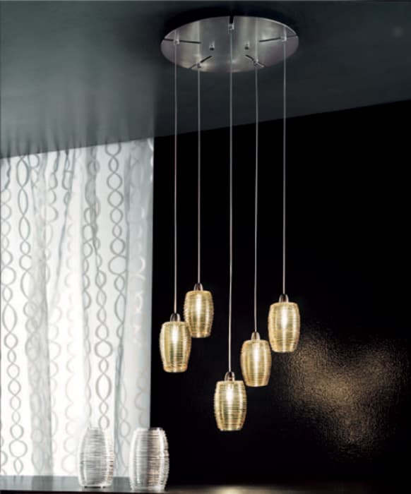 Подвесной светильник Vistosi Damasco SP 5 P Vistosi