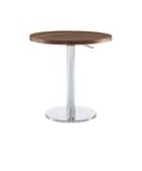 Ligne Roset BOBINE Height-adjustable table, walnut
