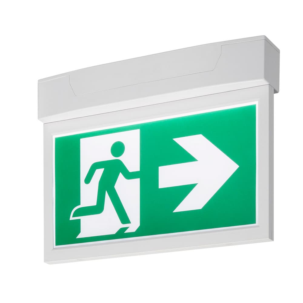 PARRI emergency exit sign SLV