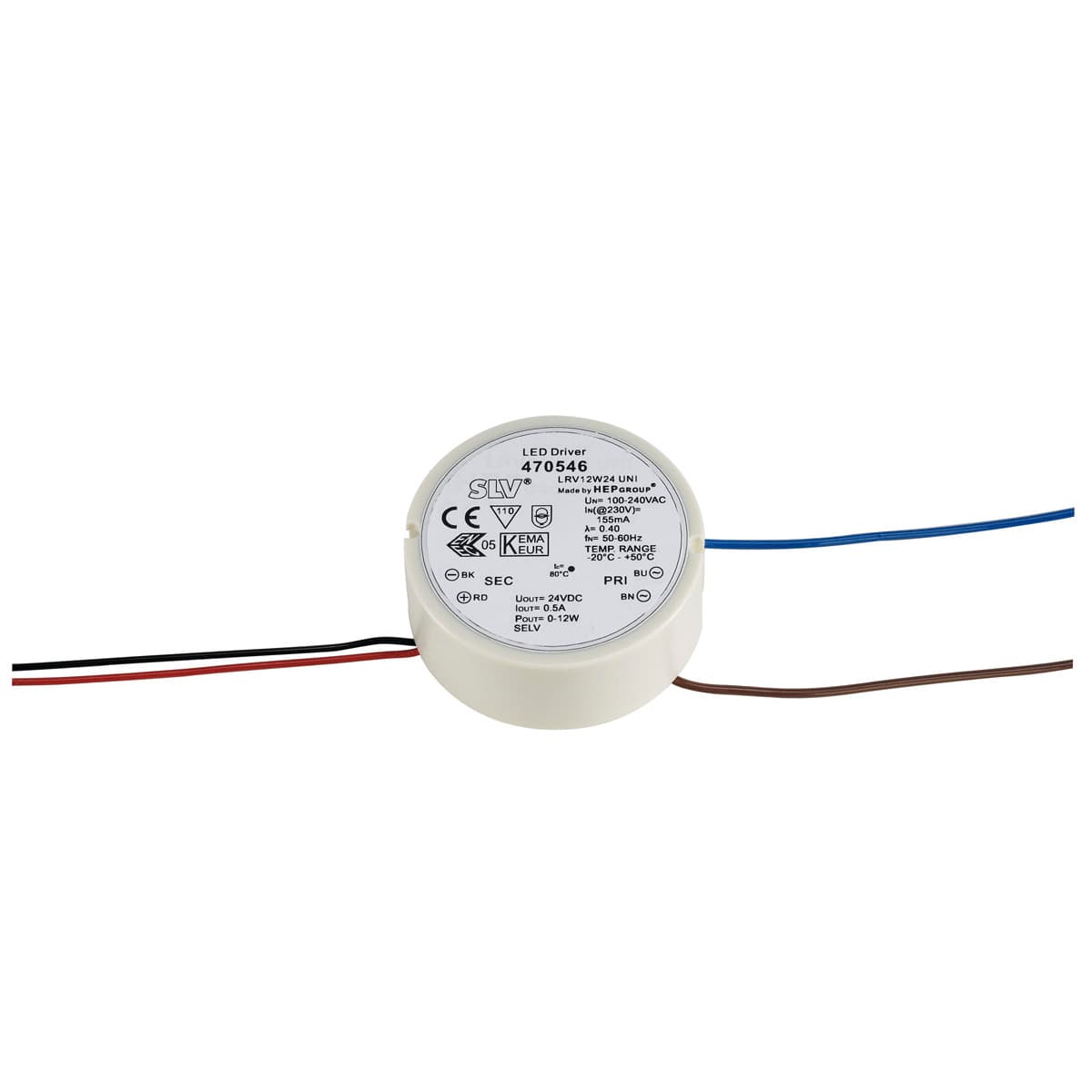 LED POWER SUPPLY FOR JUNCTION BOXES SLV