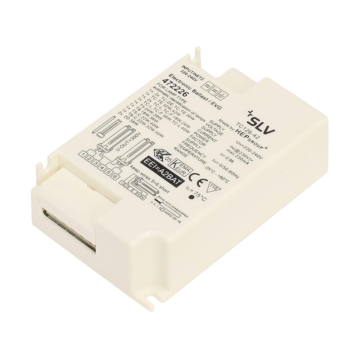 Electronic ballast SLV