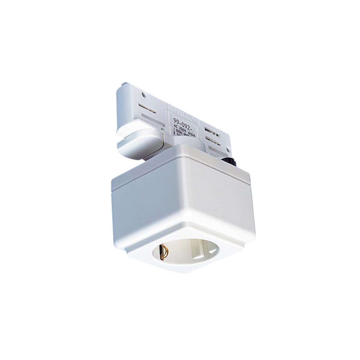 SOCKET for EUTRAC 240V 3-phase surface-mounted track SLV