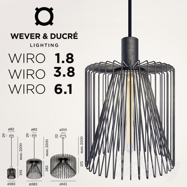 Подвесной светильник Wever & Ducré WIRO 1.8 WEVER & DUCRE