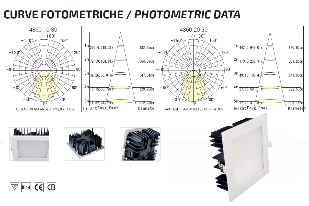 Встраиваемый светильник Augenti 4860 Augenti