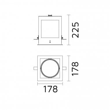 Встраиваемый светильник Forma MultiGimbalo FormaLighting