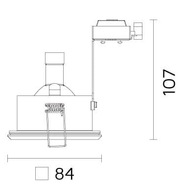 Встраиваемый светильник Forma Aqualuce FormaLighting