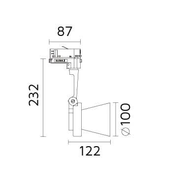 Трековый светильник Forma Lighting Conos FormaLighting