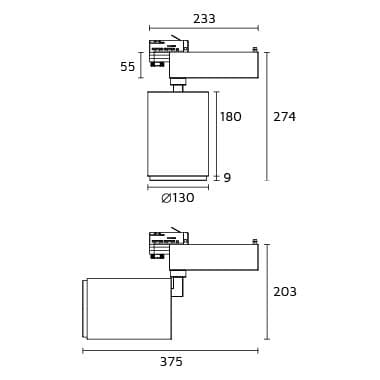 Трековый светильник Forma Lighting Zero FormaLighting