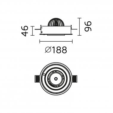 Встраиваемый светильник Forma Lighting Moto-Gimbalo FormaLighting