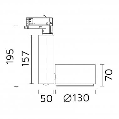 Трековый светильник Forma Lighting Moto-Ola FormaLighting