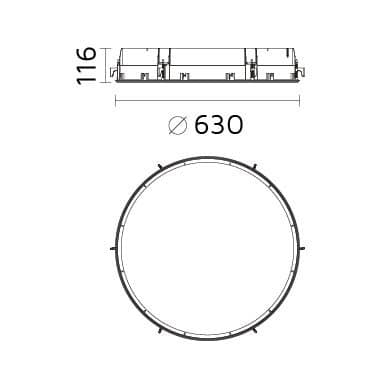 Встраиваемый светильник Forma Circo FormaLighting