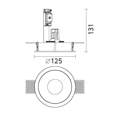 Встраиваемый светильник Forma Lighting Venus Round FormaLighting