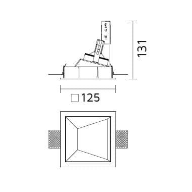 Встраиваемый светильник Forma Lighting Venus Wallwasher FormaLighting
