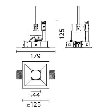 Встраиваемый светильник Forma Lighting Venus Concave FormaLighting