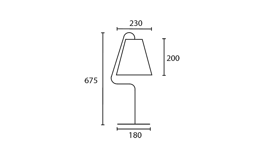 Настольная лампа Heathfield & Co Alfa table lamp HEATHFIELD & Co