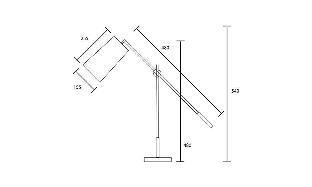 Настольная лампа Heathfield & Co Andro table lamp HEATHFIELD & Co