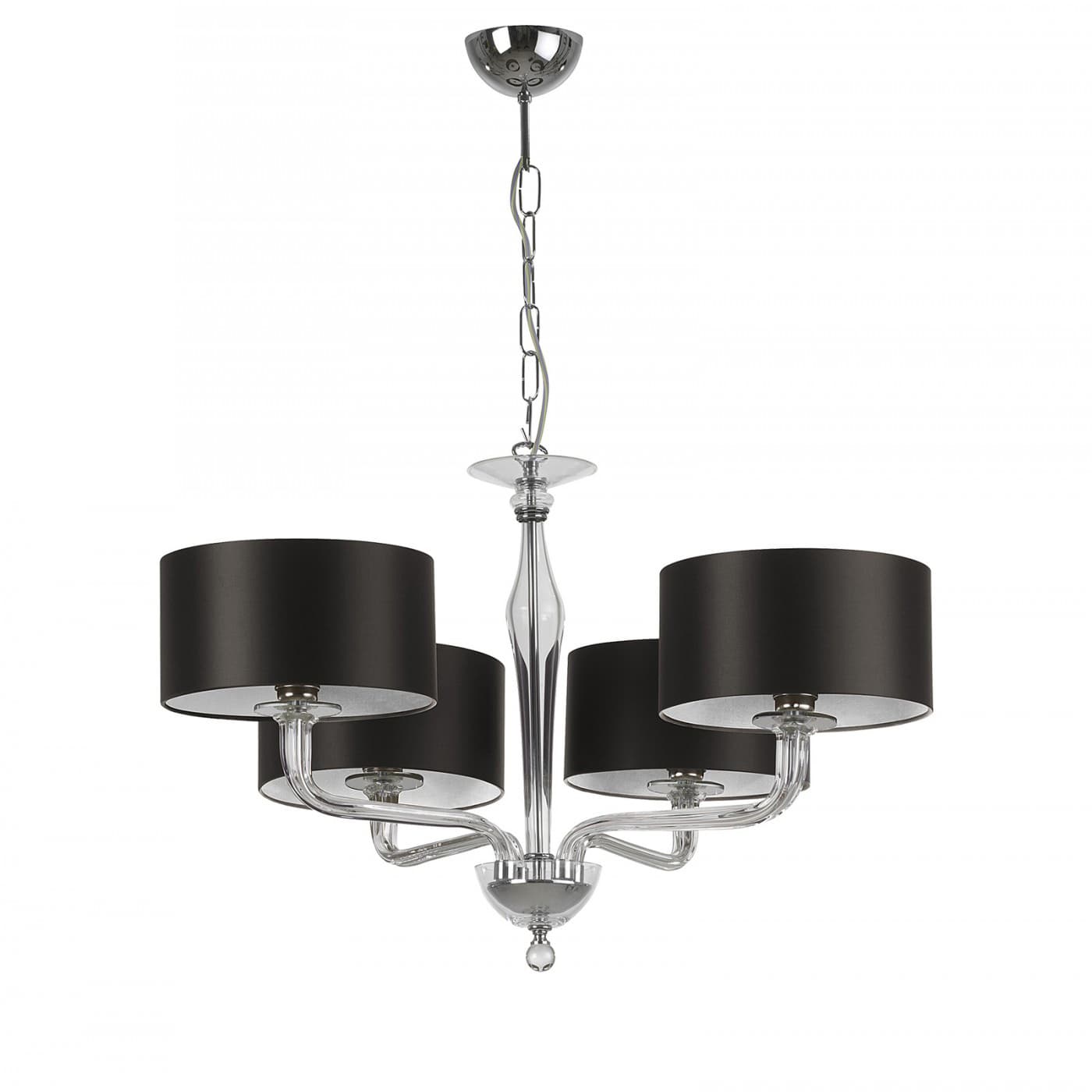 Подвесной светильник HEATHFIELD Czarina Clear Crystal 4 Arm