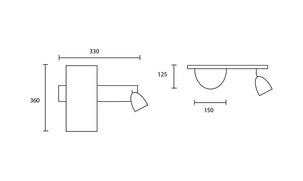 Настенный светильник Heathfield & Co Ellington Wall Light HEATHFIELD & Co