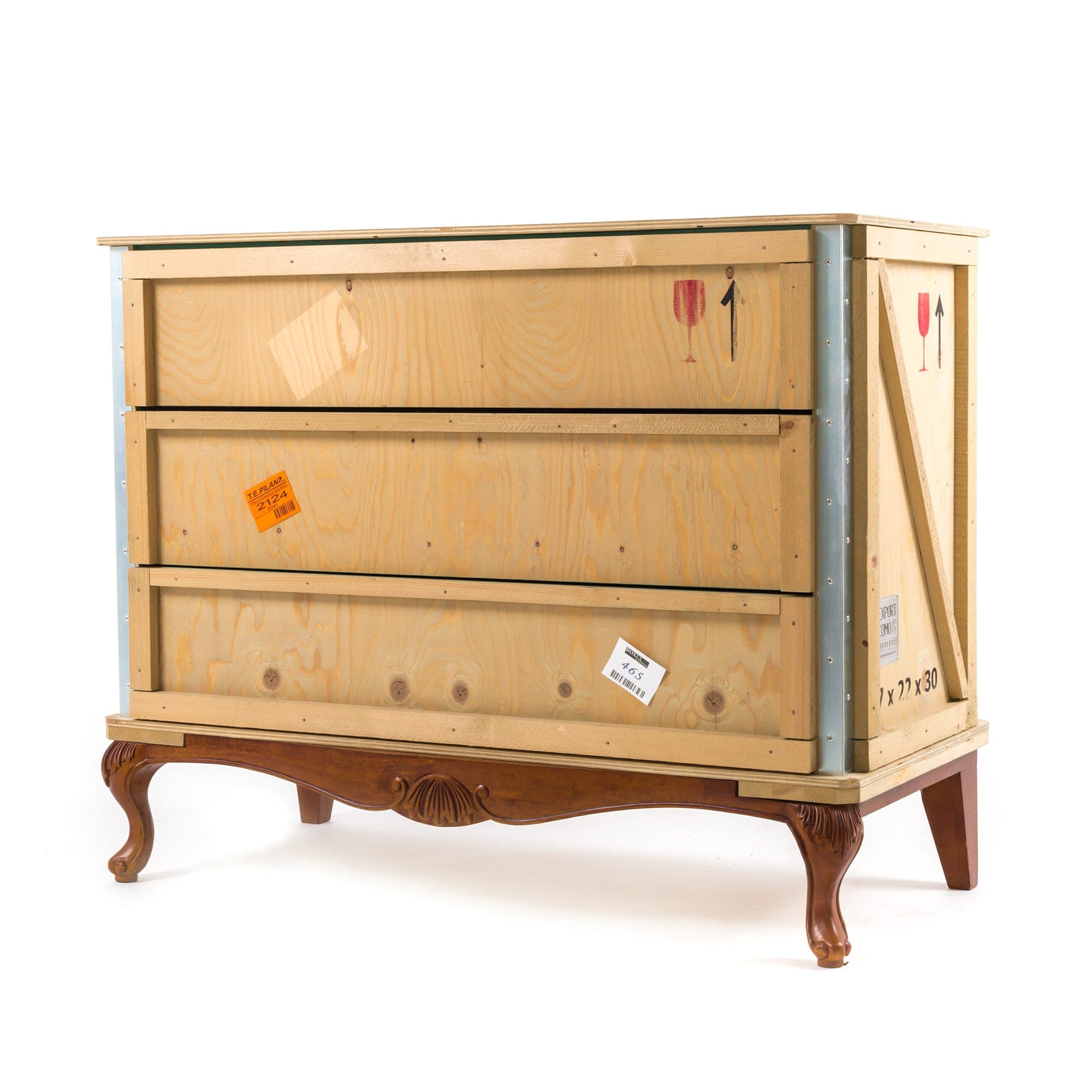 Комод Seletti Export Como Chest of 3 Drawers Base