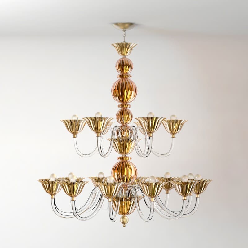 Люстра Velab Clodia - 12 Luci (8+4) Velab