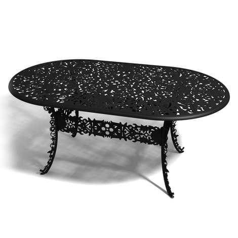 Стол Seletti ALUMINIUM OVAL TABLE