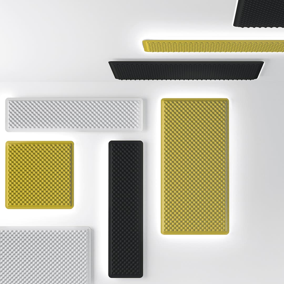 Потолочно-настенный светильник Artemide Eggboard Wall/Ceiling - Acoustic Panel