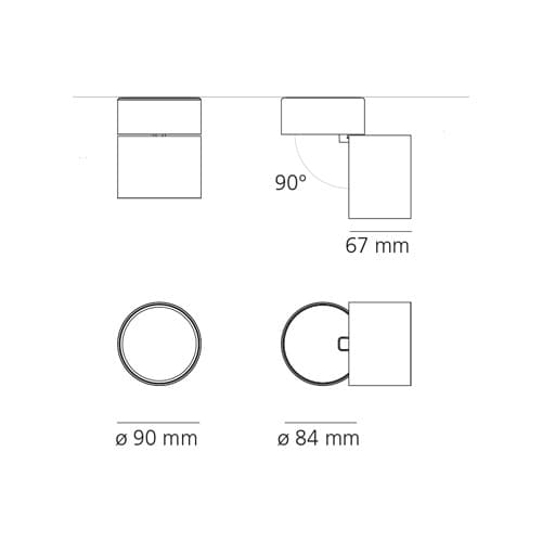 Потолочный светильник Artemide Hoy Ceiling Artemide