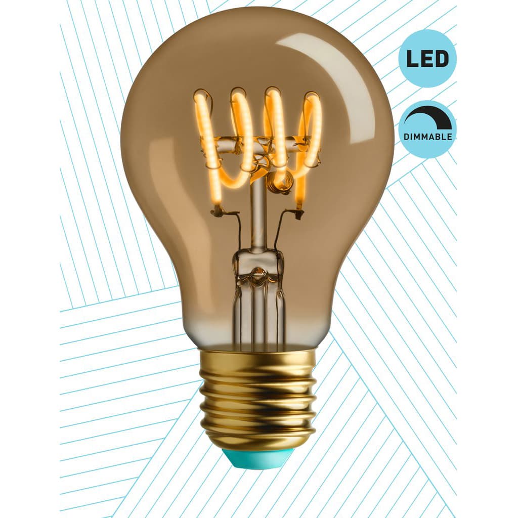 Филаментовая лампочка Plumen Whirly Wanda - Dimmable LED