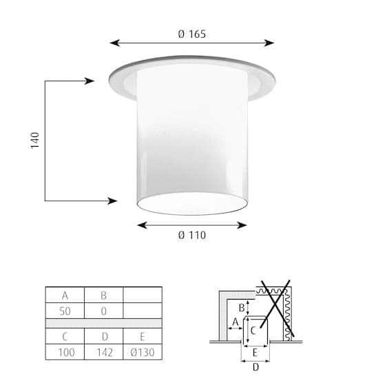 Встраиваемый светильник Louis Poulsen Ballerup Louis Poulsen