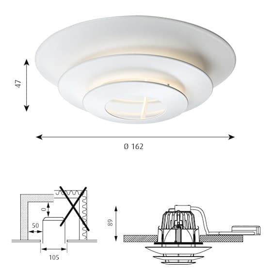 Встраиваемый светильник Louis Poulsen Oslo Mini Louis Poulsen