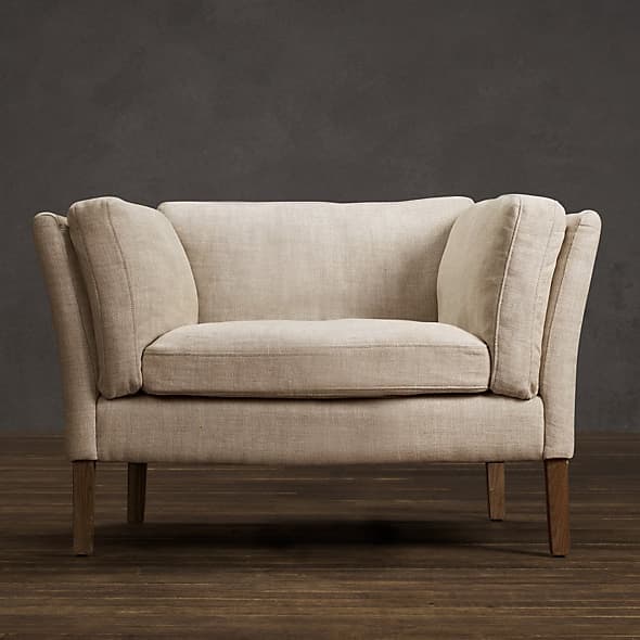 Restoration Hardware Sorensen Upholstered Chair