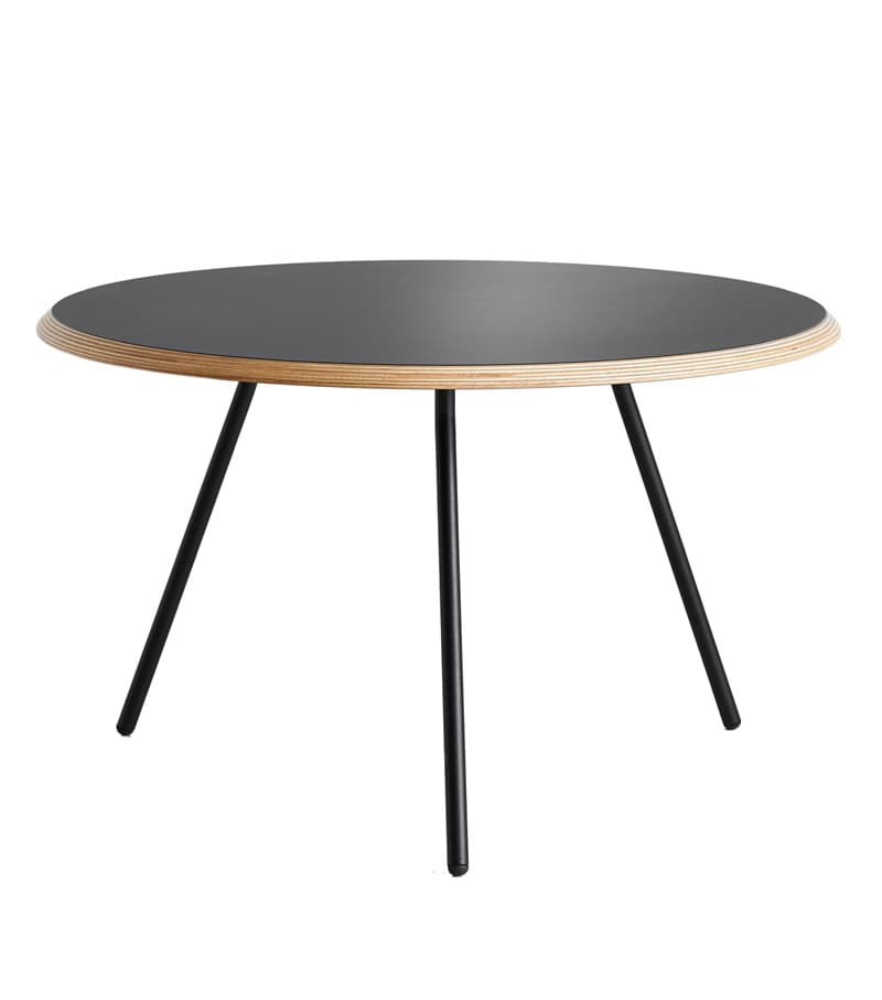 Журнальный столик WOUD Soround coffee table, Ø60 low concrete