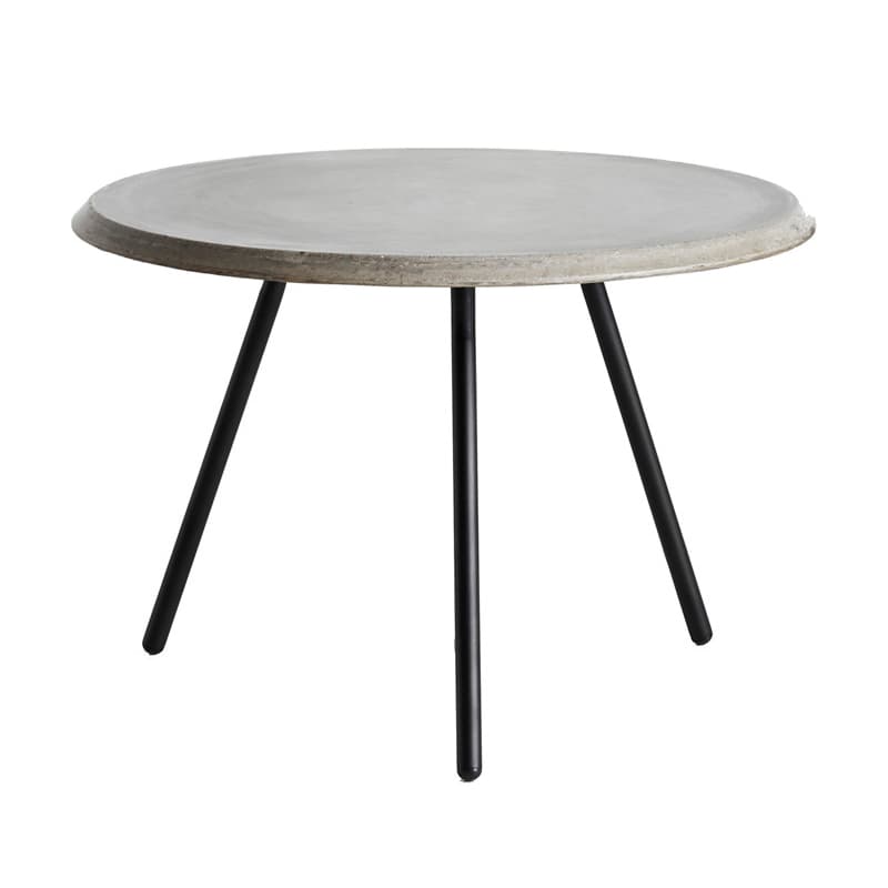 Журнальный столик WOUD Soround coffee table, Ø60 low concrete