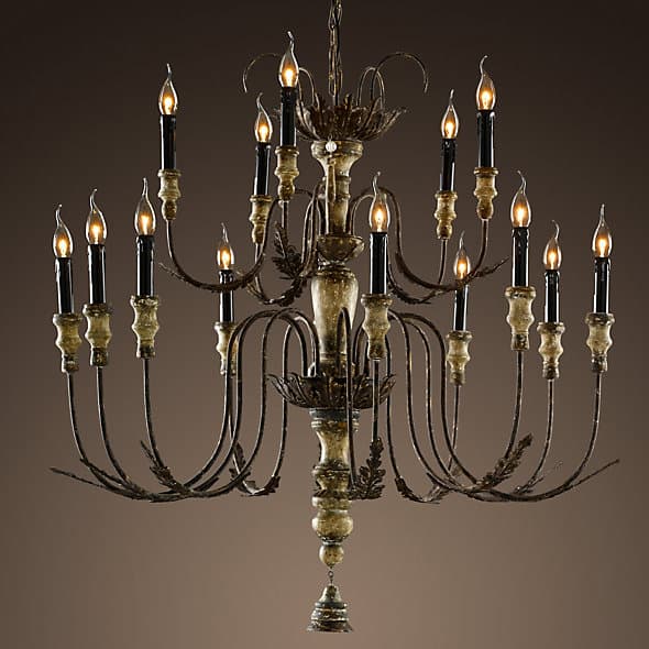 Restoration Hardware 18th C. Bartolomeo Chandelier Large